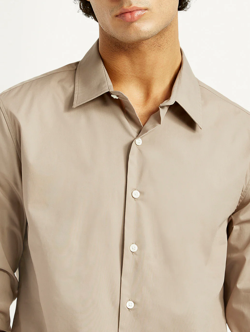 Men's Redloop Solid Slim Fit Shirt - Image 3