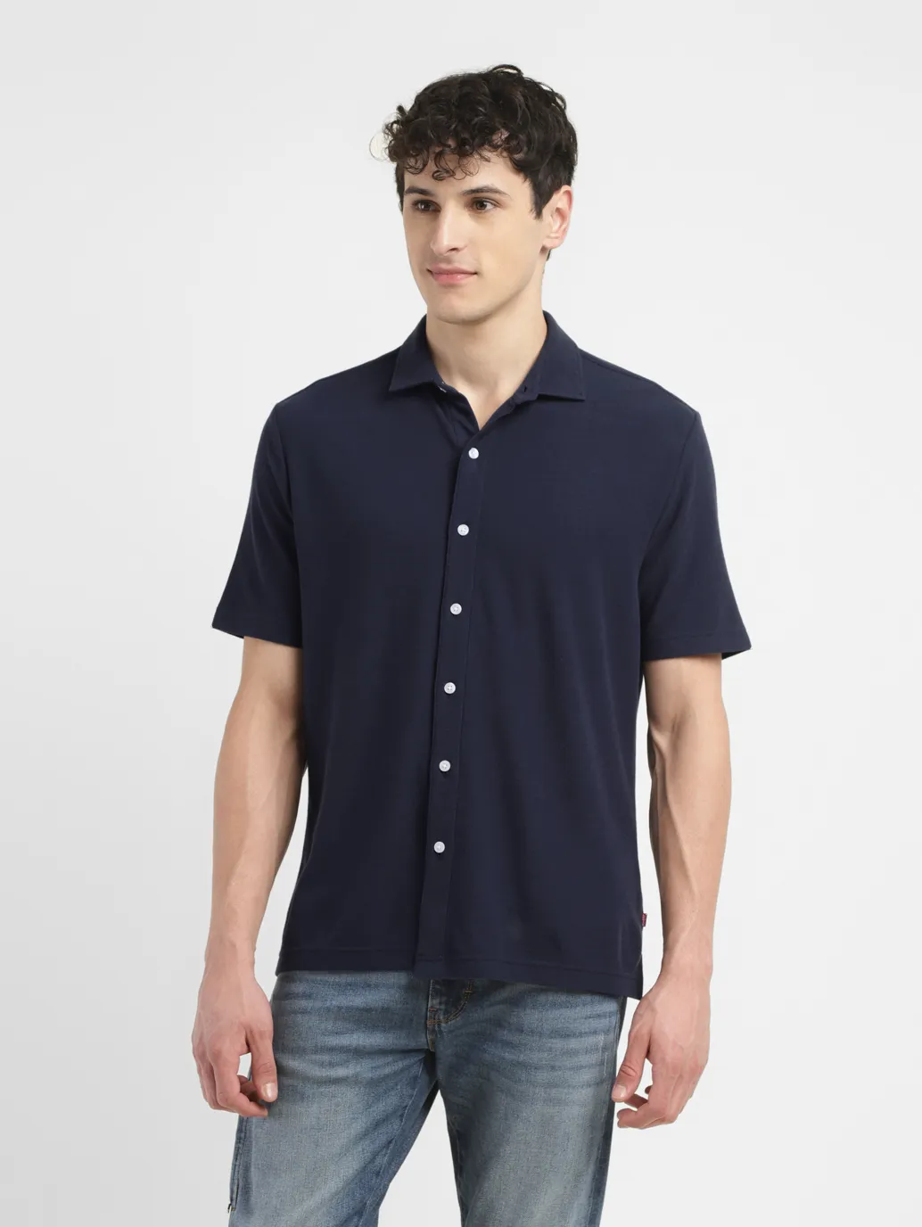 Men's Solid Slim Fit Shirt - Image 2
