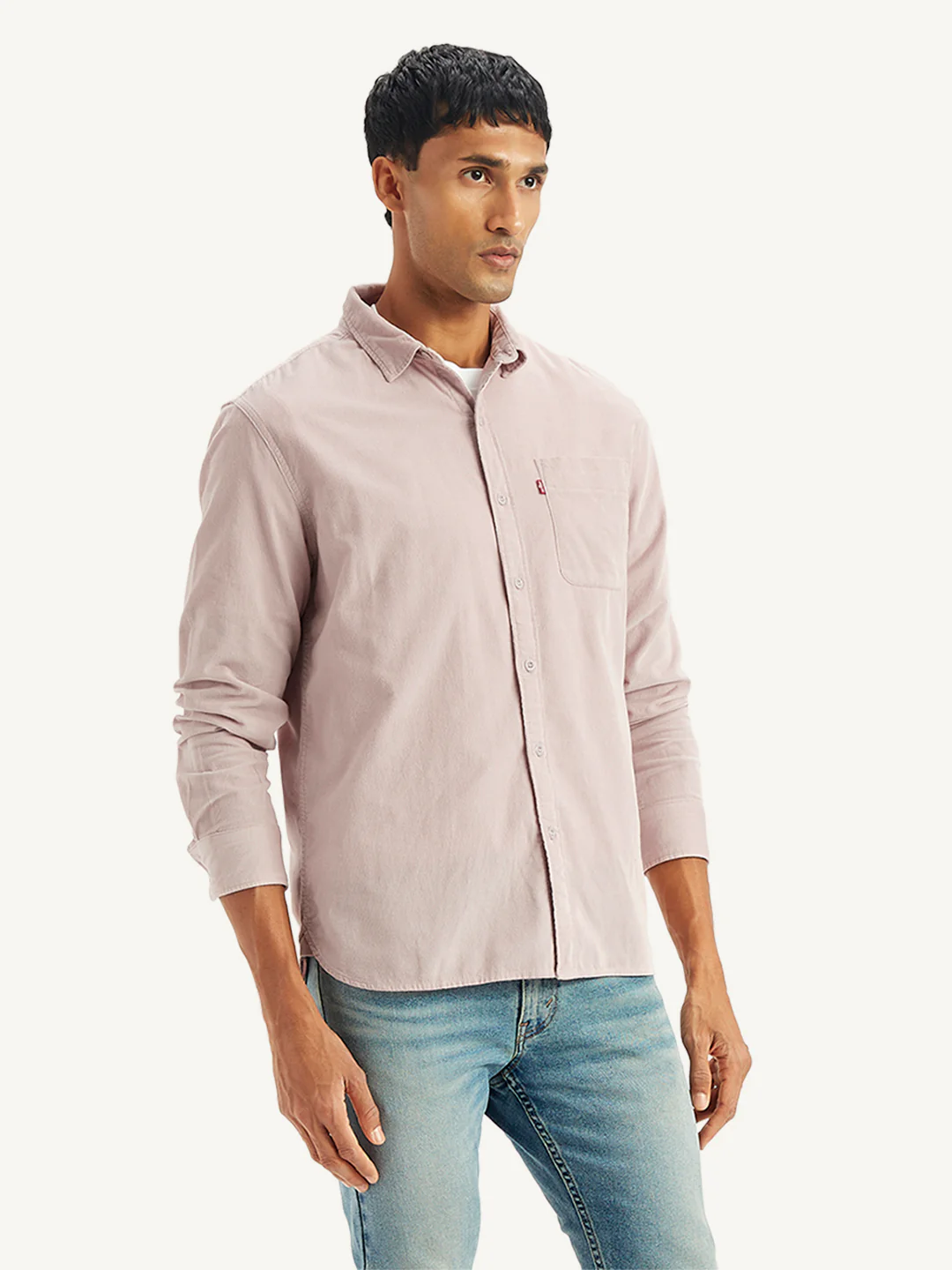 Men's Solid Slim Fit Shirt - Image 3