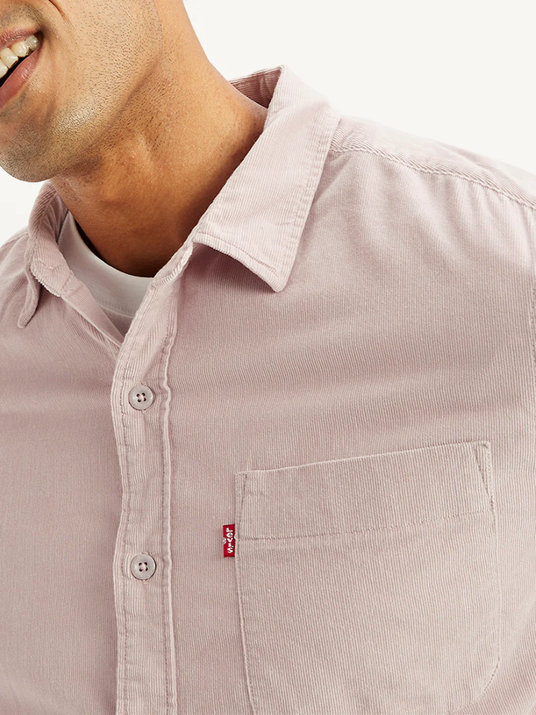 Men's Solid Slim Fit Shirt - Image 4