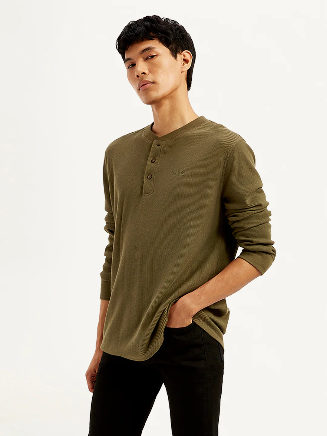 Men's Solid Slim Fit T-Shirt - Image 4
