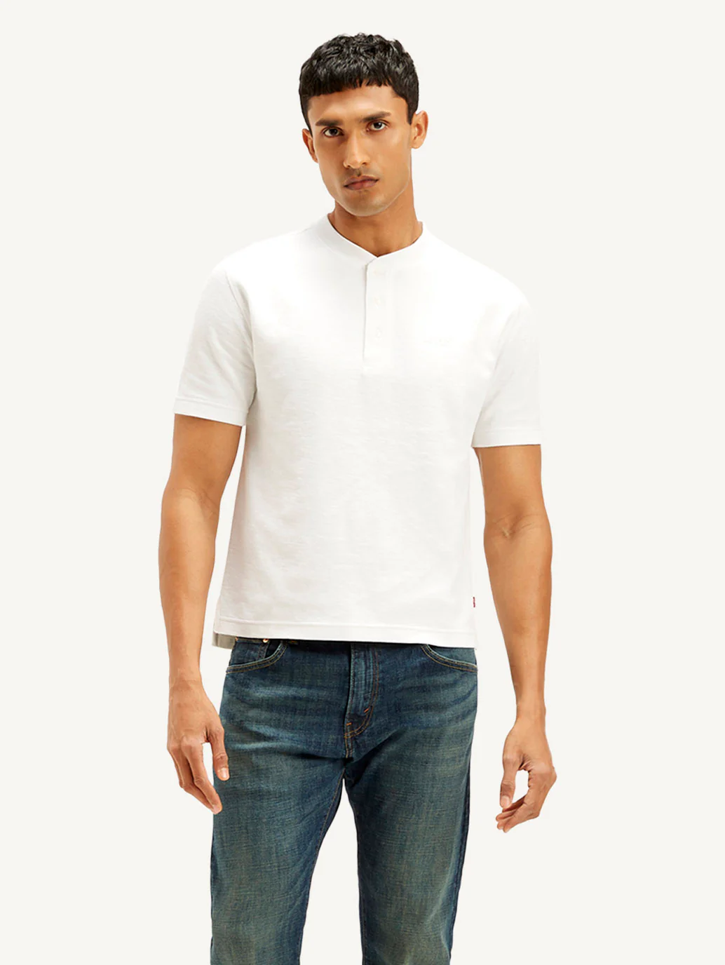 Men's Solid Slim Fit T-shirt - Image 2