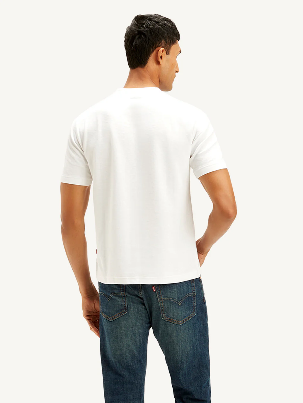 Men's Solid Slim Fit T-shirt - Image 3