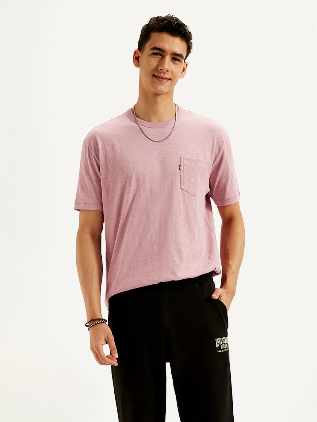 Men's Solid Slim Fit T-shirt - Image 2