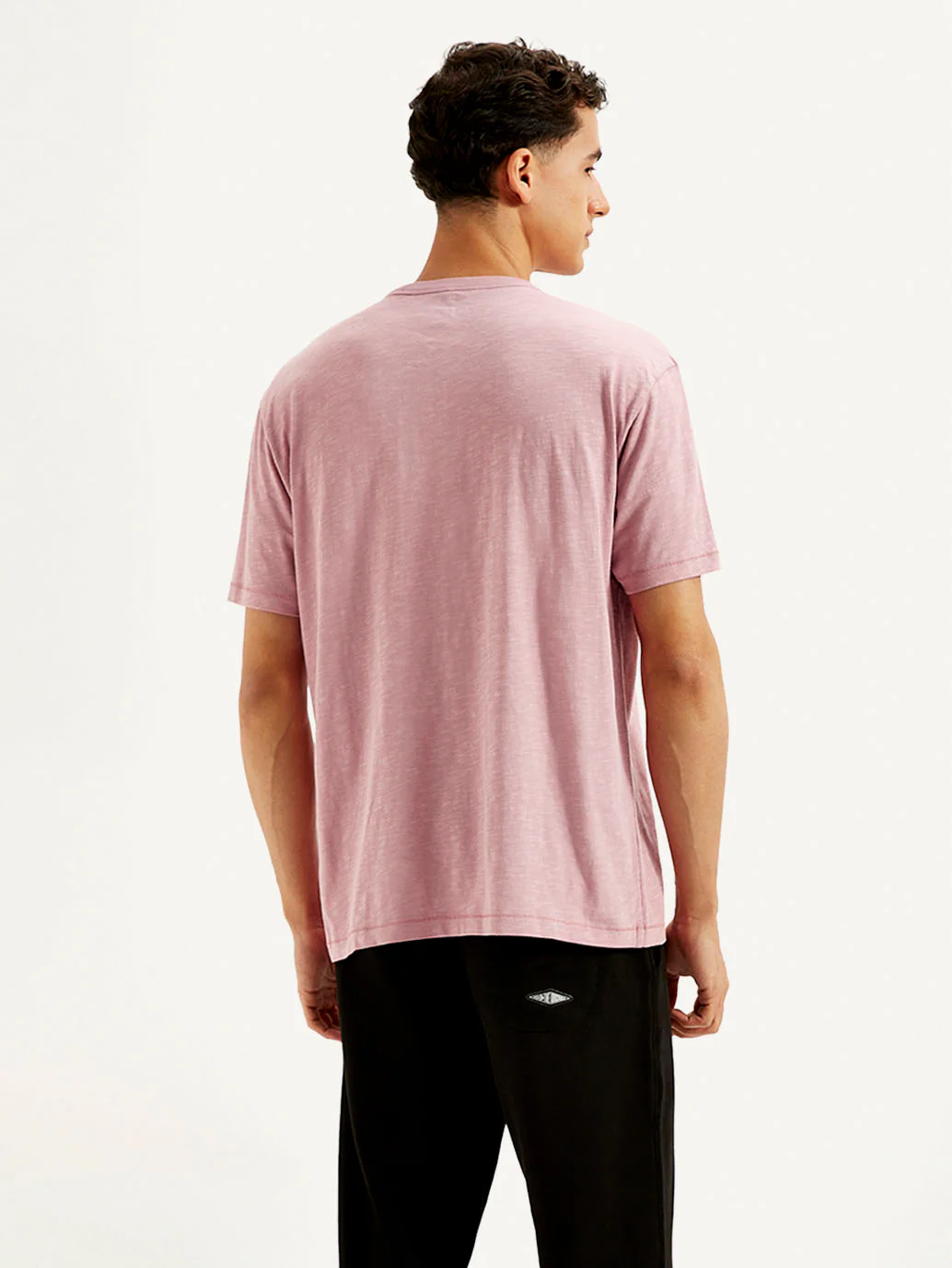 Men's Solid Slim Fit T-shirt - Image 3