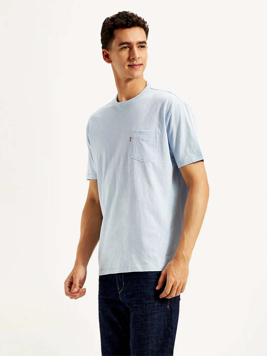 Men's Solid Slim Fit T-Shirt - Image 4