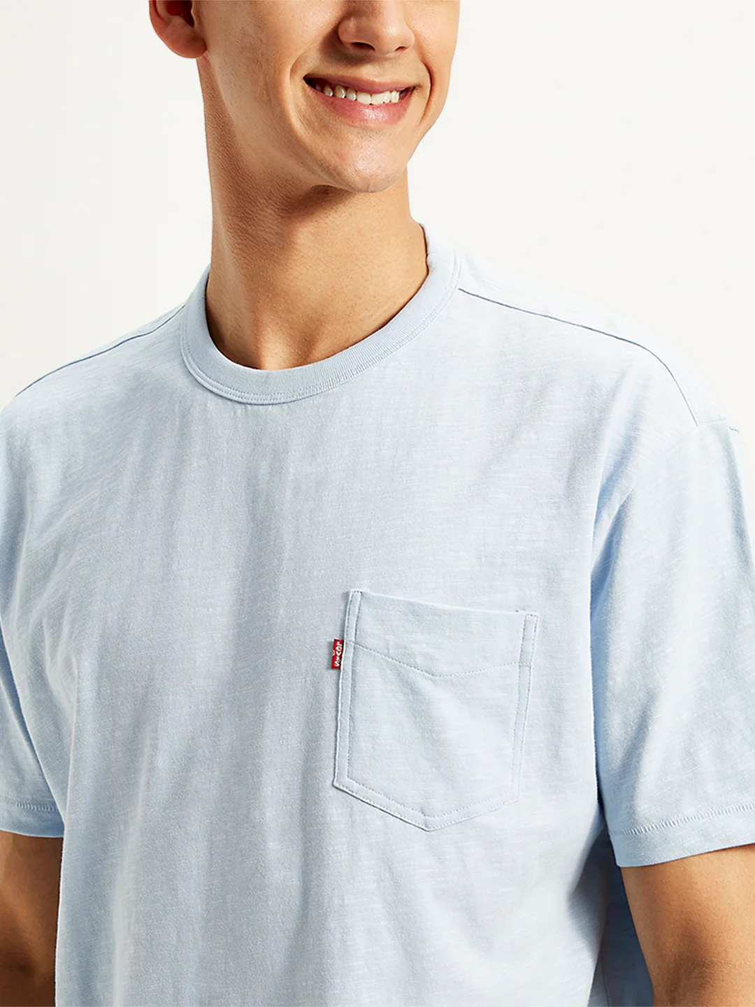 Men's Solid Slim Fit T-Shirt - Image 5