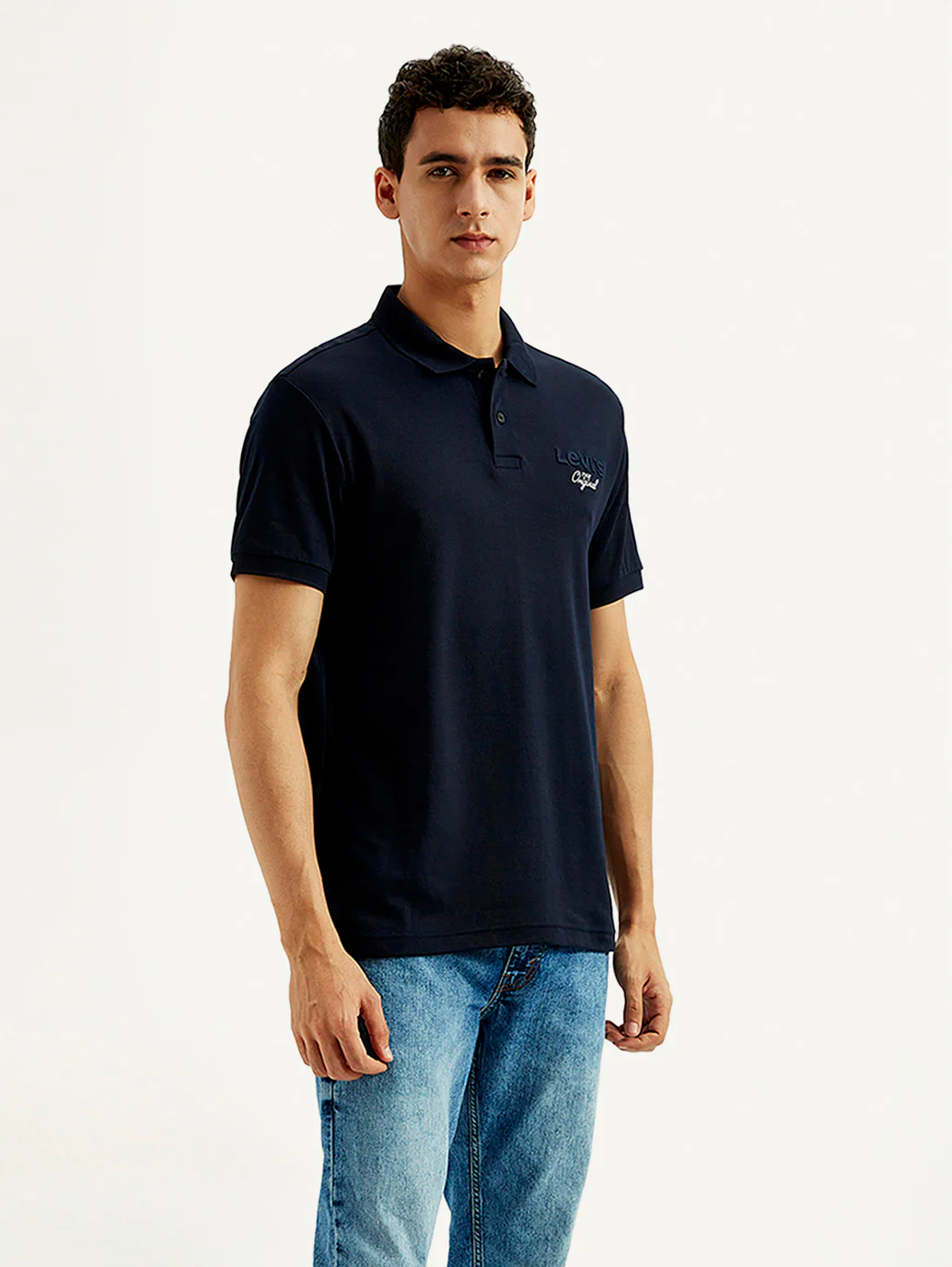 Men's Solid Slim Fit Polo T-shirt - Image 6