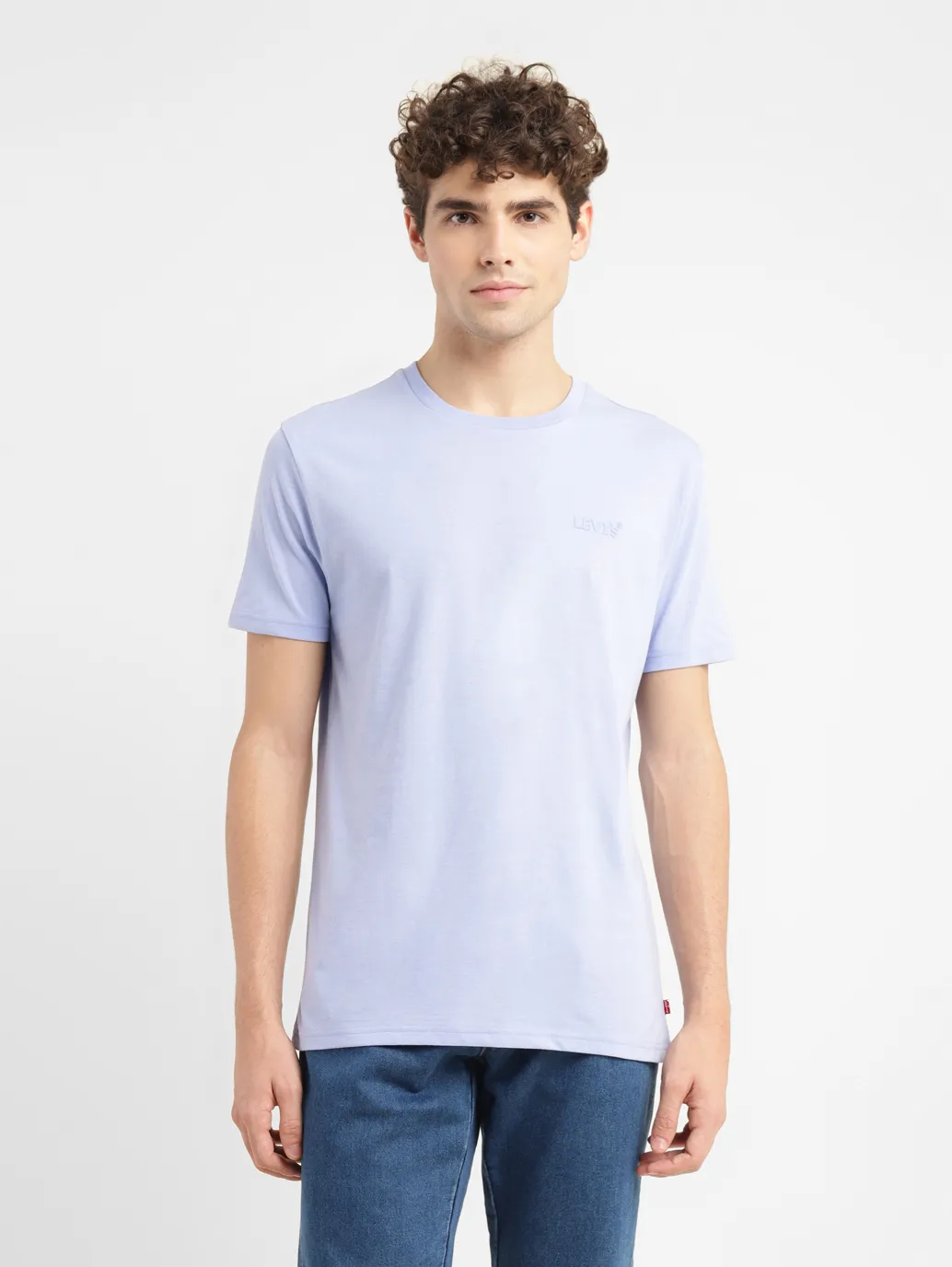 Men's Solid Slim Fit T-shirt - Image 2