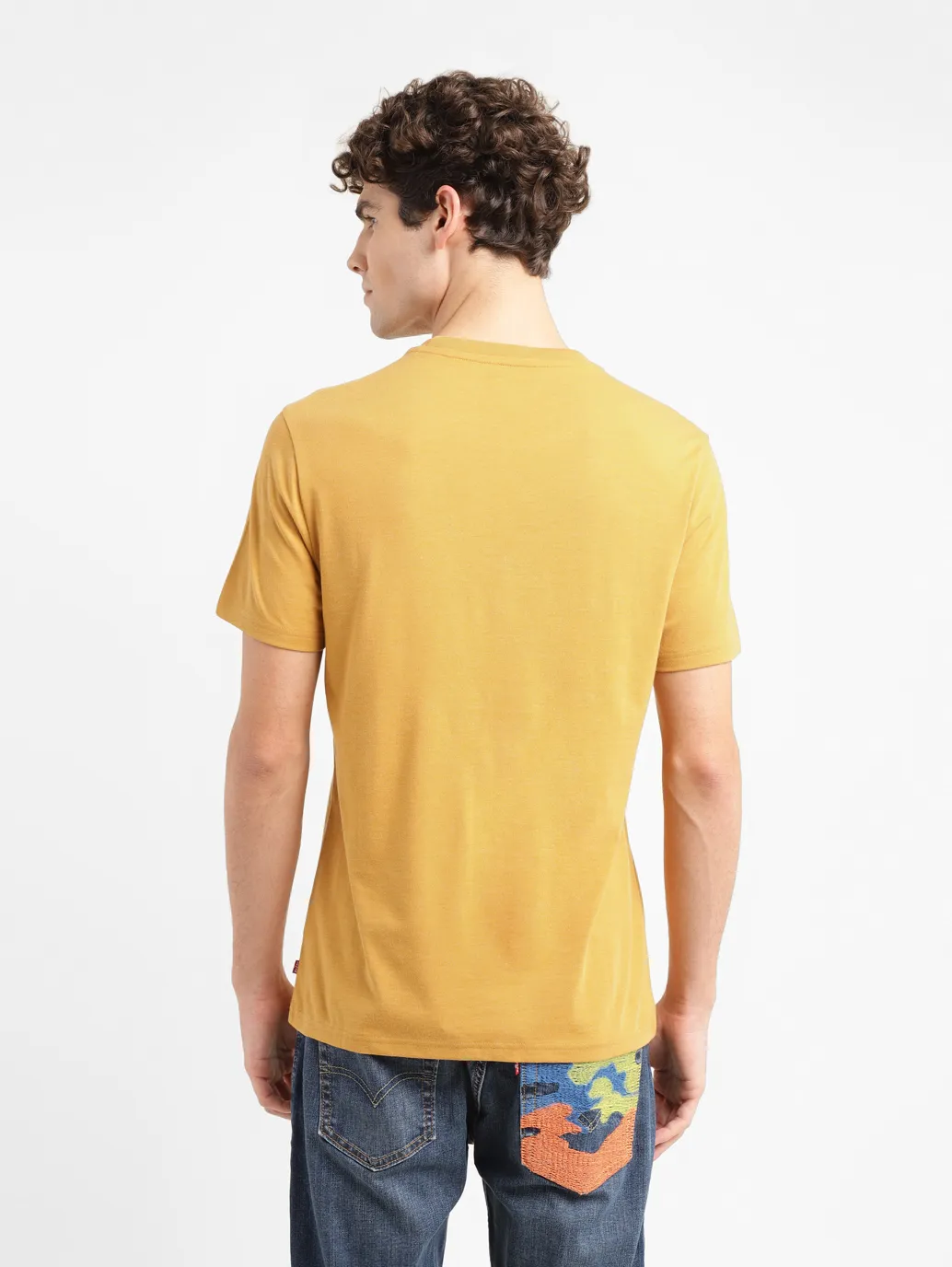 Men's Solid Slim Fit T-shirt - Image 3