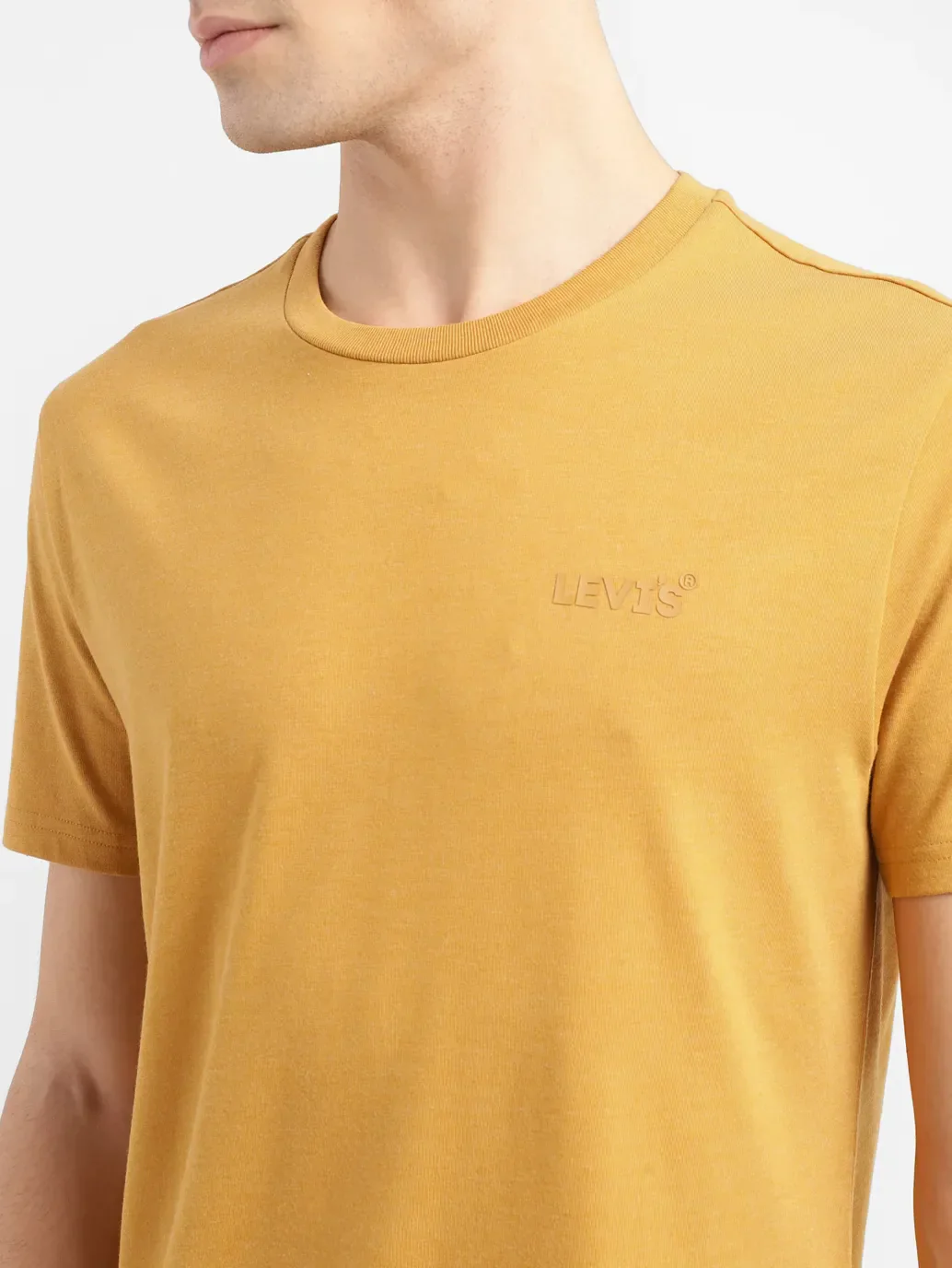 Men's Solid Slim Fit T-shirt - Image 5