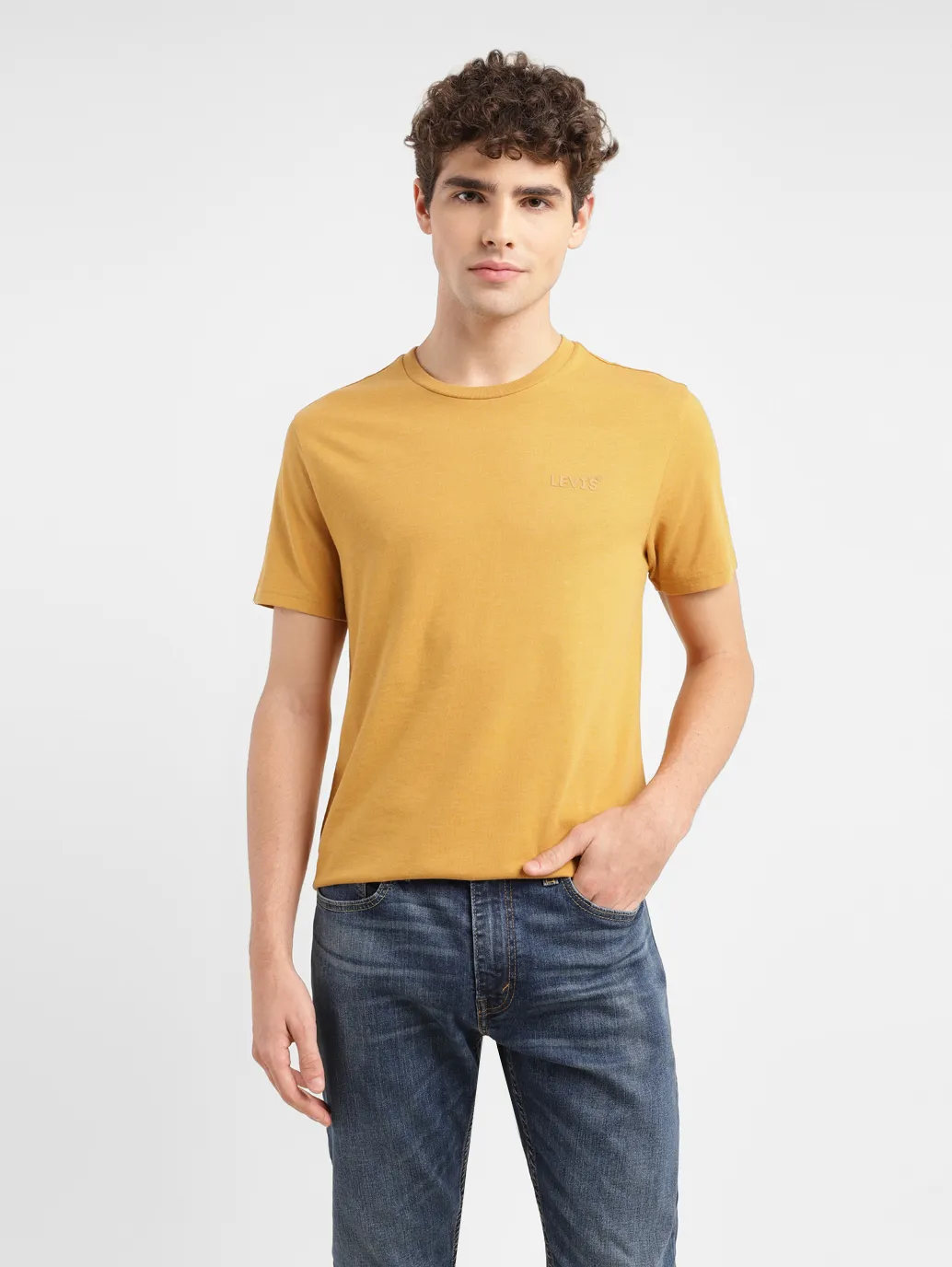 Men's Solid Slim Fit T-shirt - Image 6