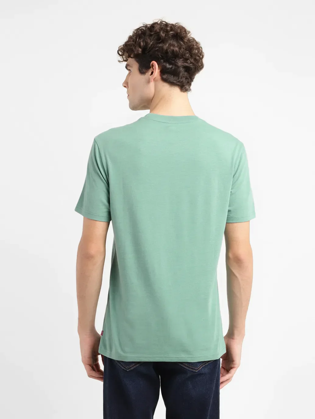 Men's Solid Slim Fit T-shirt - Image 3