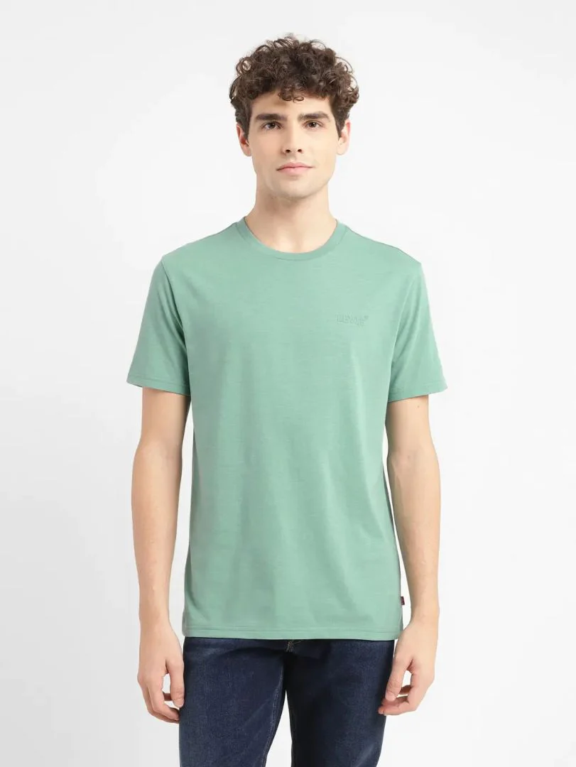 Men's Solid Slim Fit T-shirt - Image 6