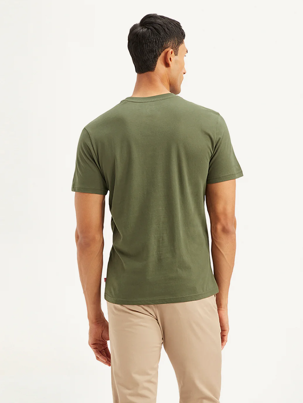 Men's Solid Slim Fit T-shirt - Image 3
