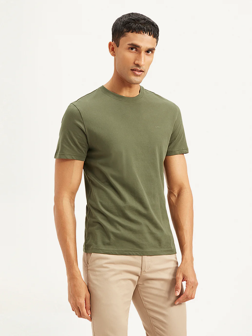 Men's Solid Slim Fit T-shirt - Image 5