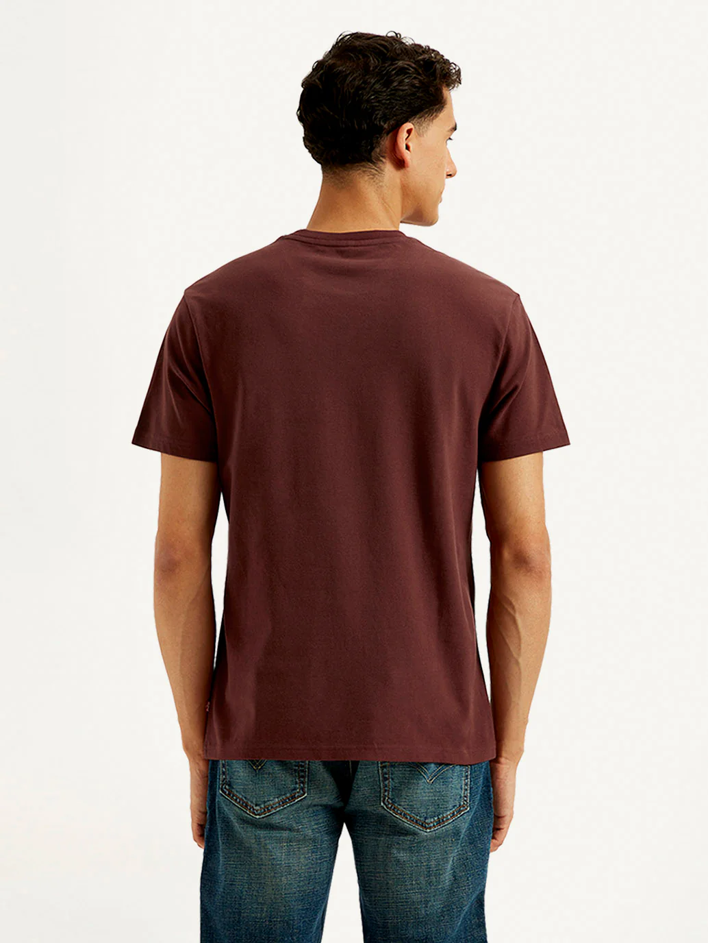 Men's Solid Slim Fit T-shirt - Image 2