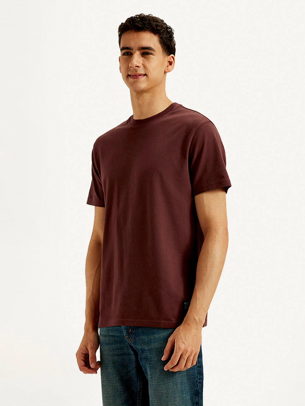 Men's Solid Slim Fit T-shirt - Image 5