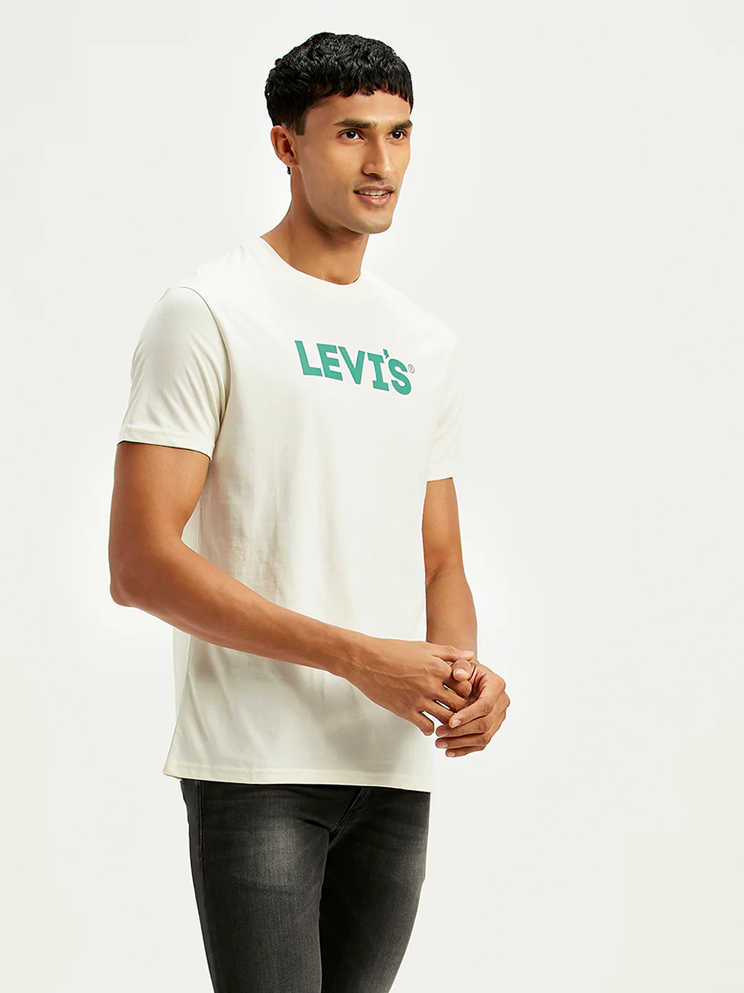 Men's Solid Slim Fit T-shirt - Image 3