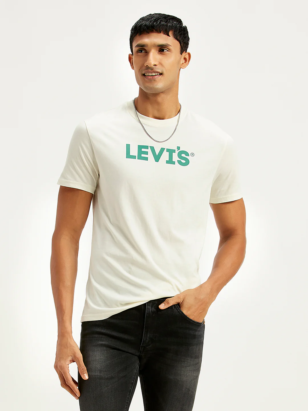 Men's Solid Slim Fit T-shirt - Image 5