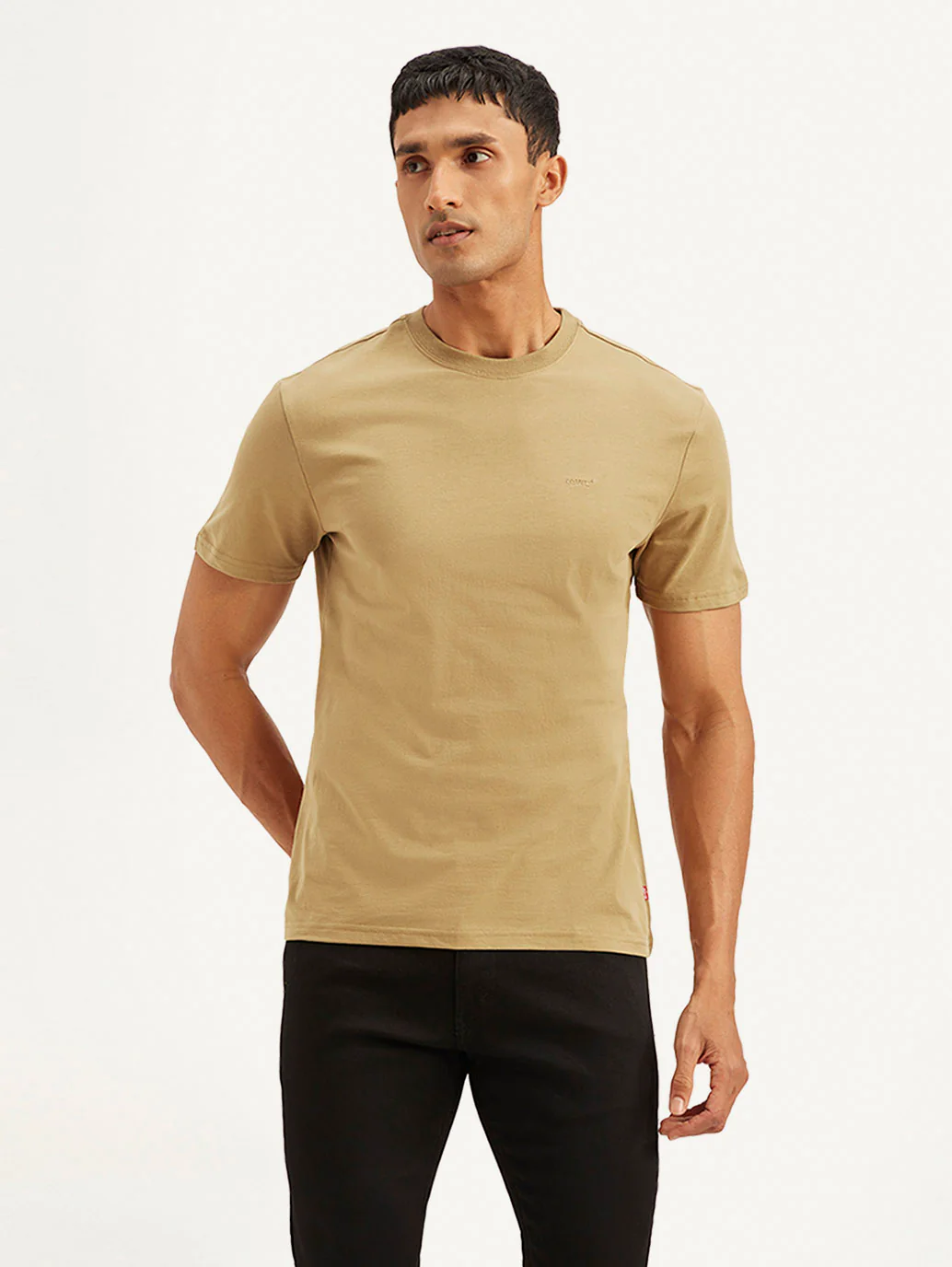 Men's Solid Slim Fit T-shirt - Image 3