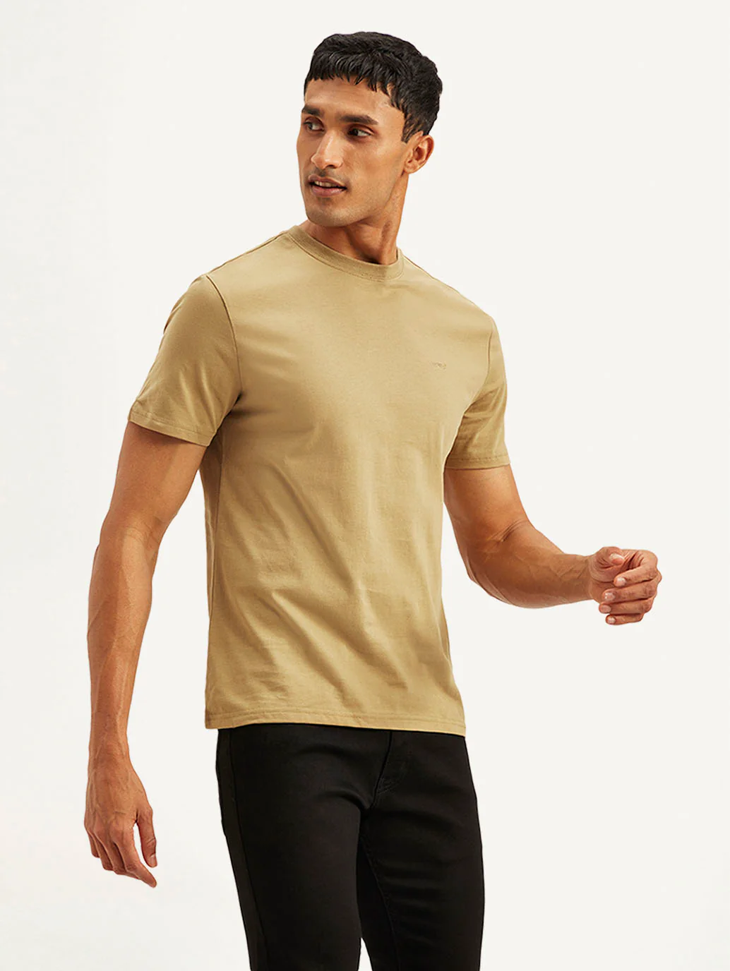 Men's Solid Slim Fit T-shirt - Image 5