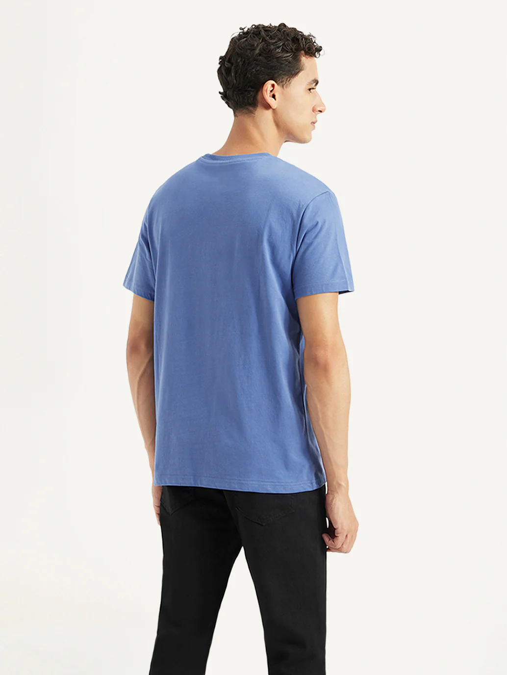 Men's Solid Slim Fit T-shirt - Image 3