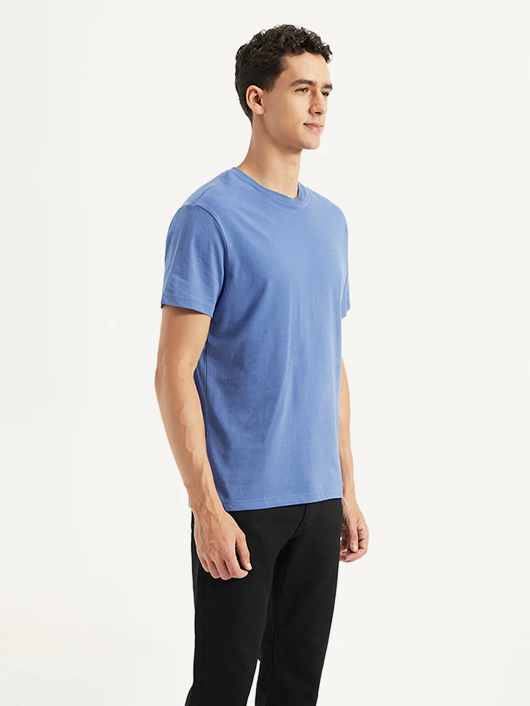Men's Solid Slim Fit T-shirt - Image 5