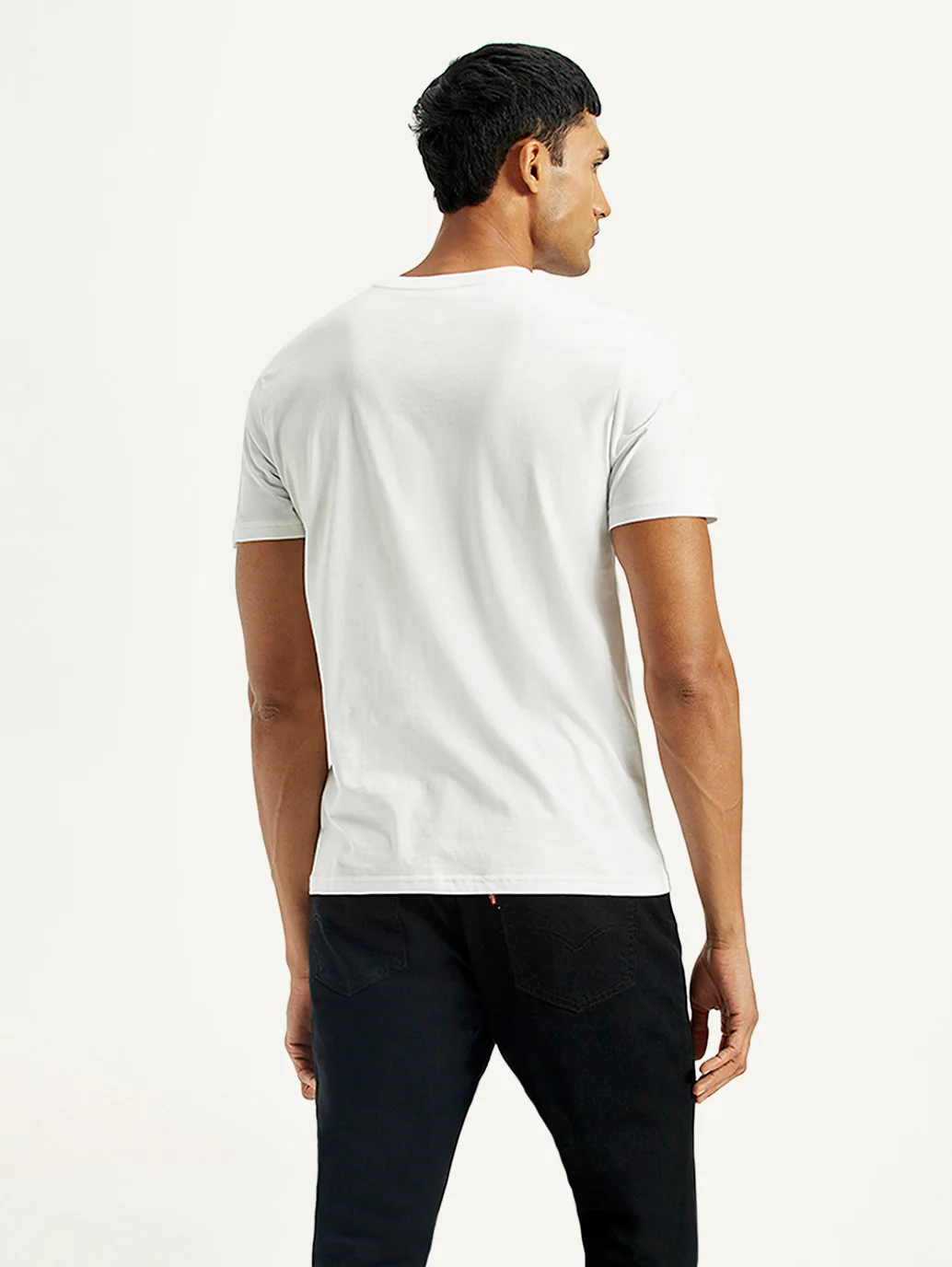 Men's Solid Slim Fit T-Shirt - Image 2