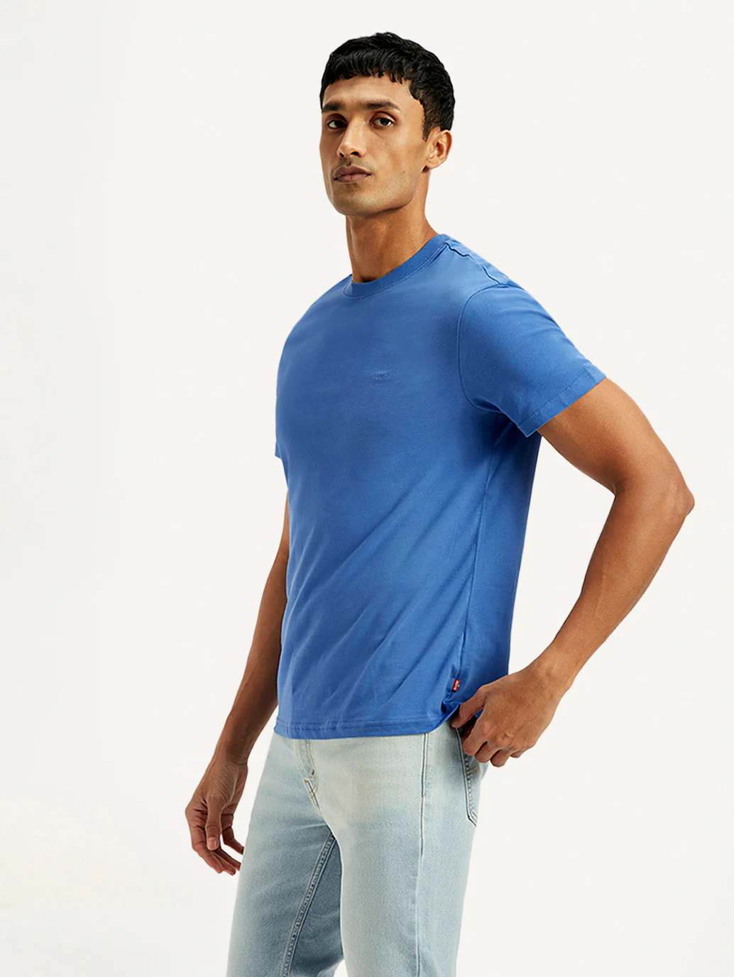 Men's Solid Slim Fit T-Shirt - Image 4