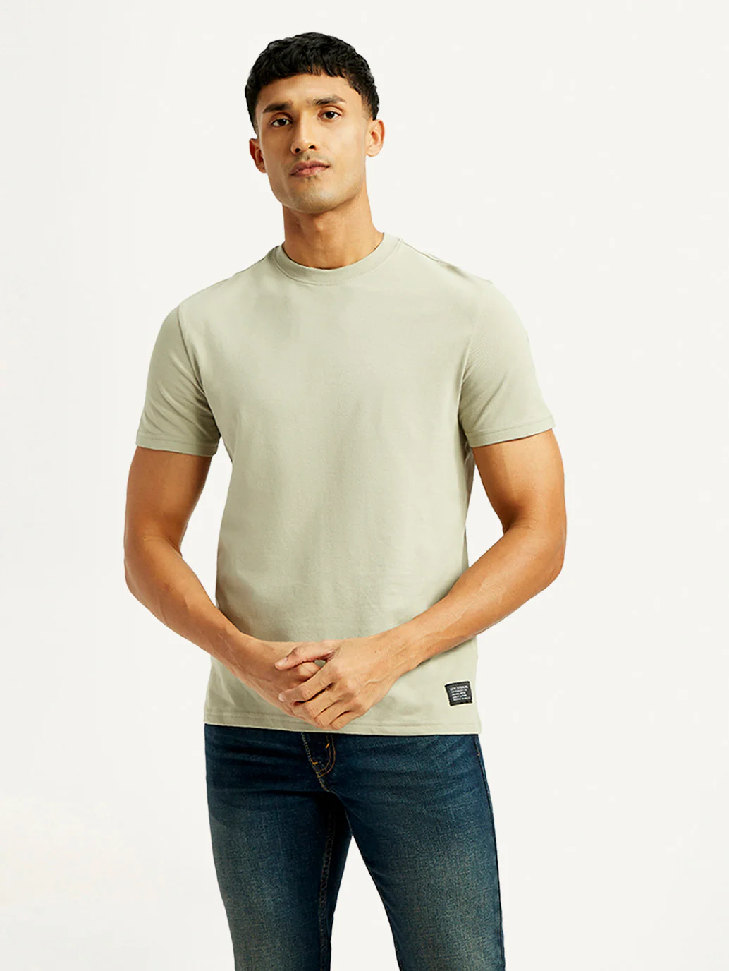 Men's Solid Slim Fit T-shirt - Image 5