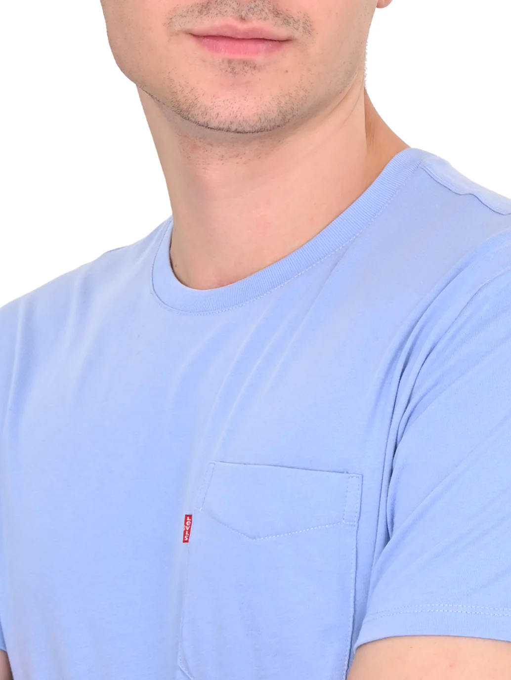 Men's Solid Slim Fit T-shirt - Image 5