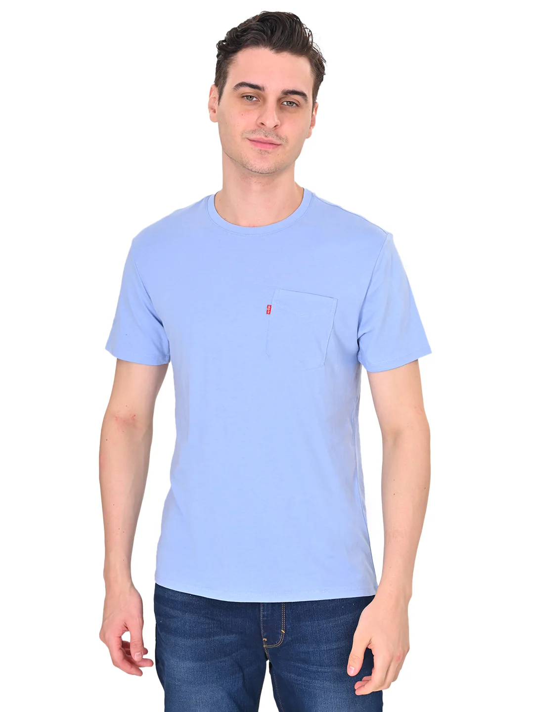 Men's Solid Slim Fit T-shirt - Image 6