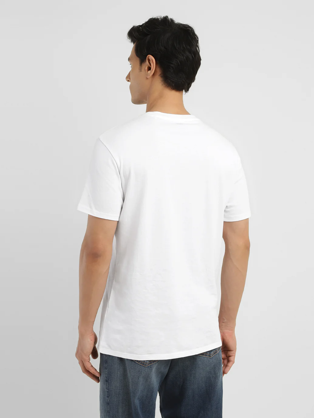 Men's Solid Slim Fit T-Shirt - Image 3