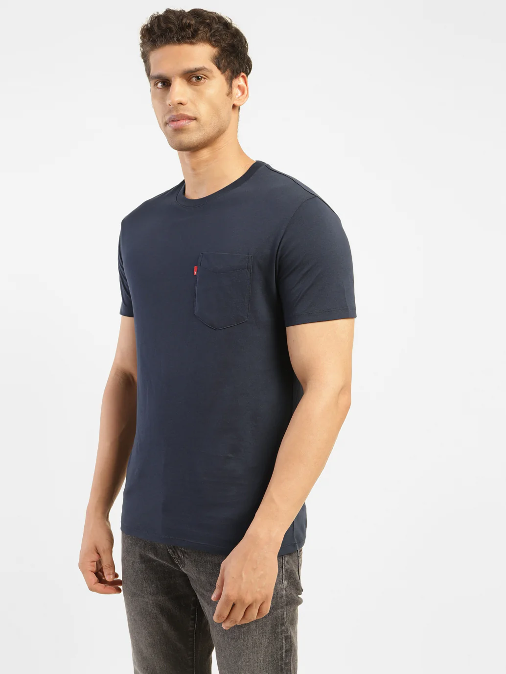 Men's Solid Slim Fit T-Shirt - Image 4