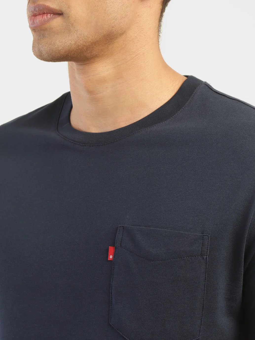 Men's Solid Slim Fit T-Shirt - Image 5