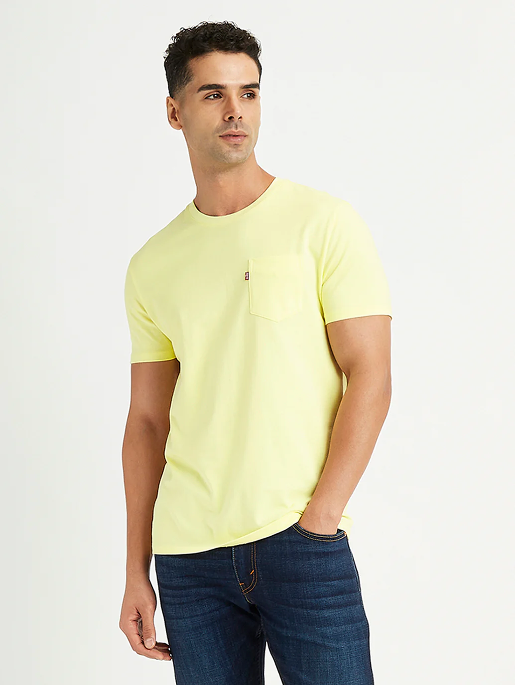 Men's Solid Slim Fit T-Shirt - Image 3