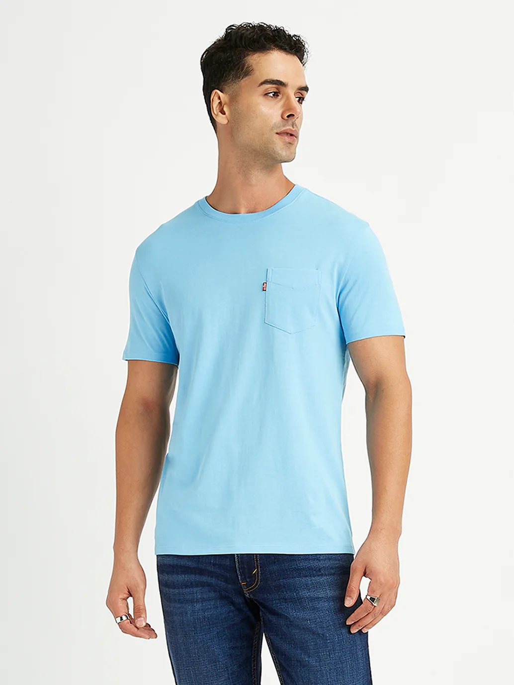 Men's Solid Slim Fit T-Shirt - Image 3