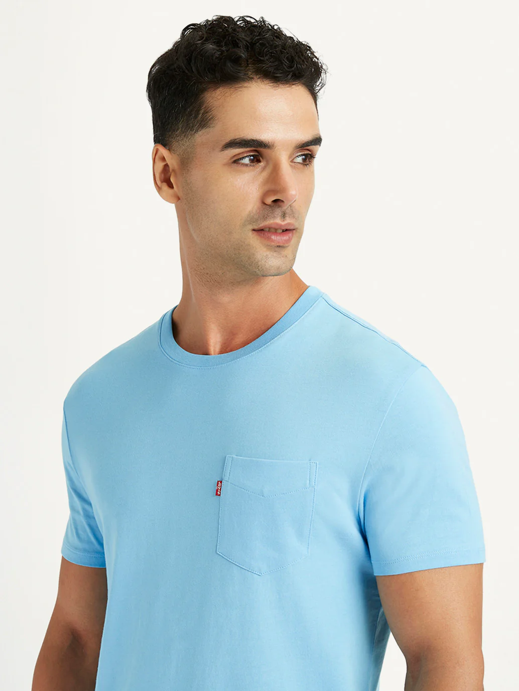 Men's Solid Slim Fit T-Shirt - Image 5
