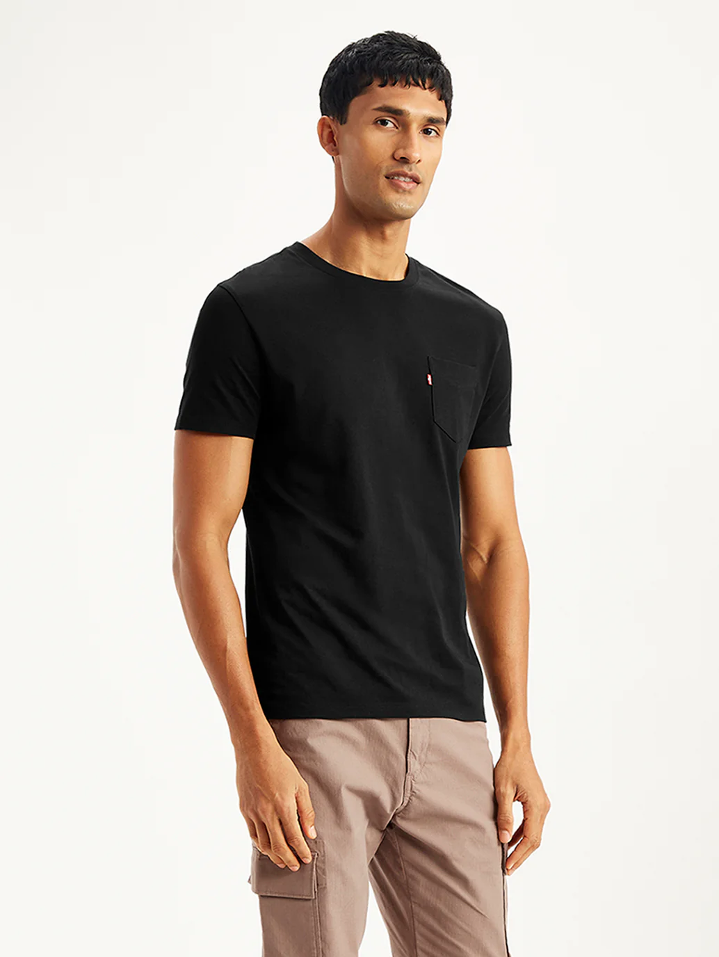 Men's Solid Slim Fit T-shirt - Image 4