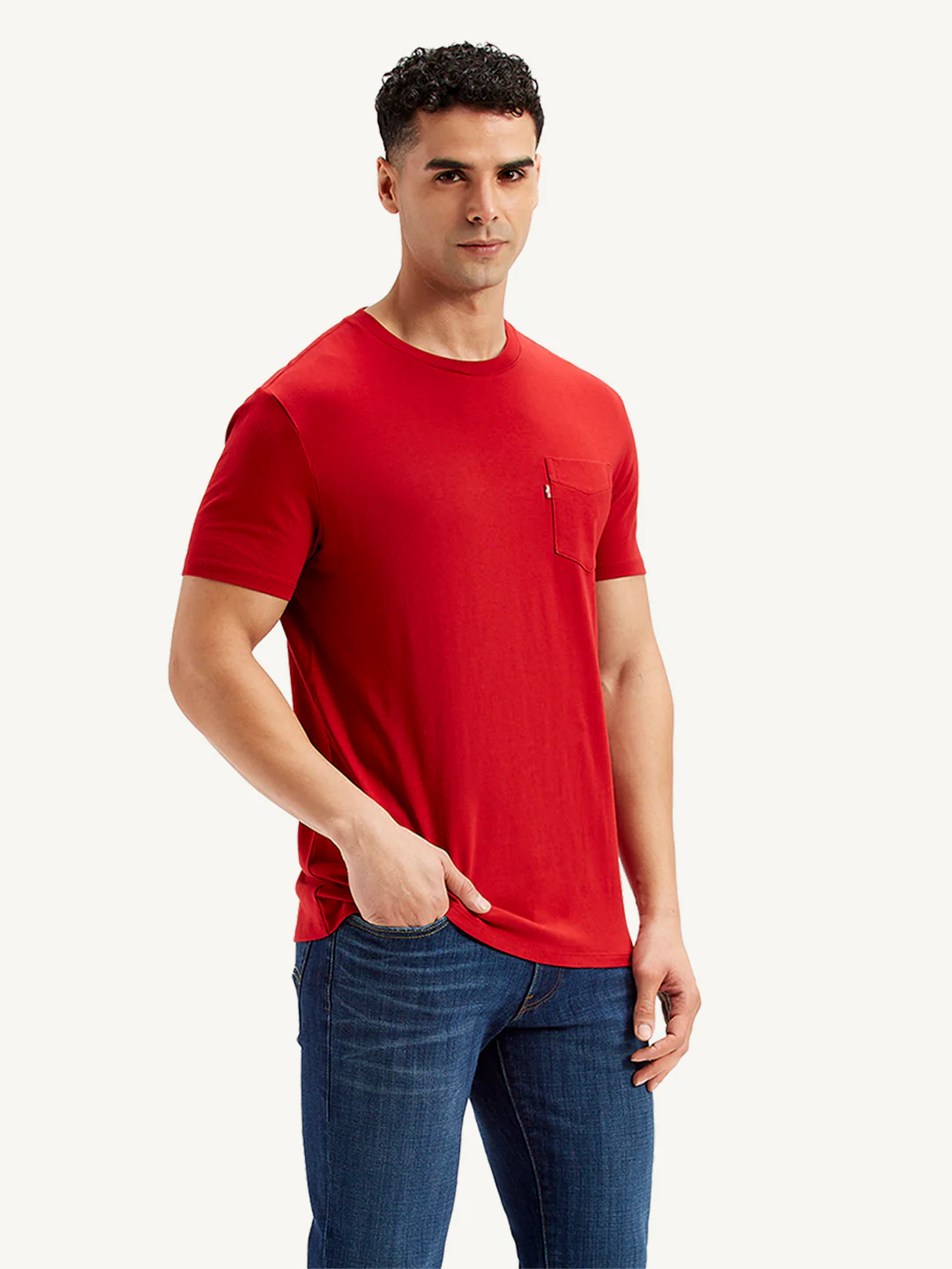 Men's Solid Slim Fit T-Shirt - Image 4