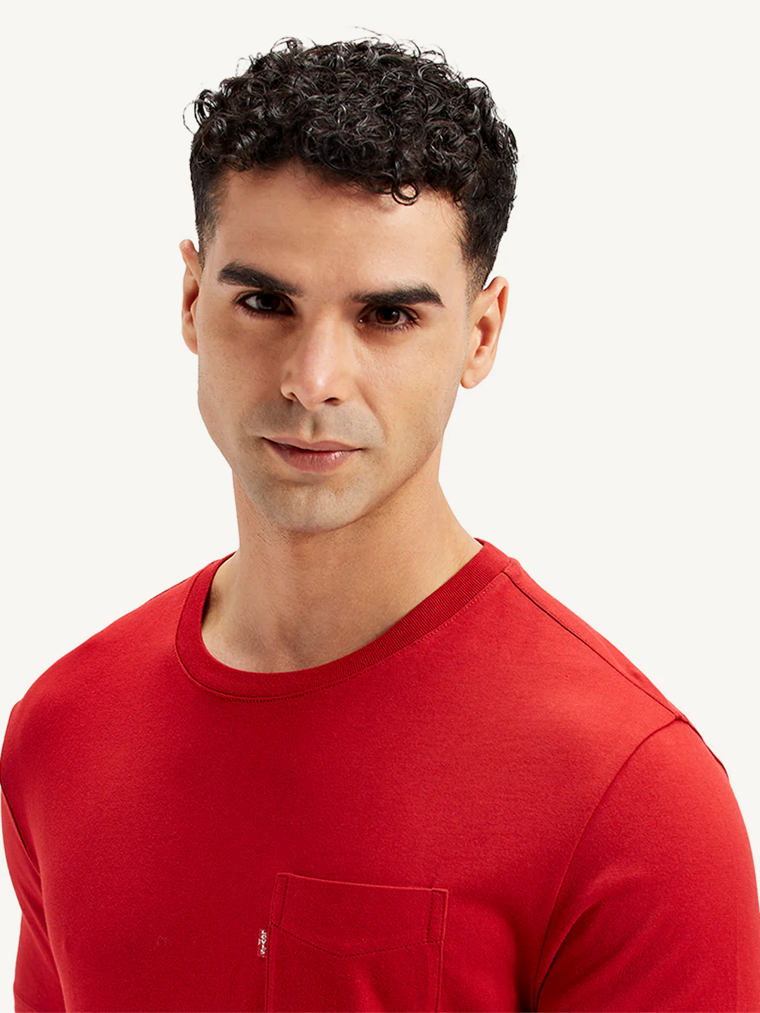 Men's Solid Slim Fit T-Shirt - Image 5