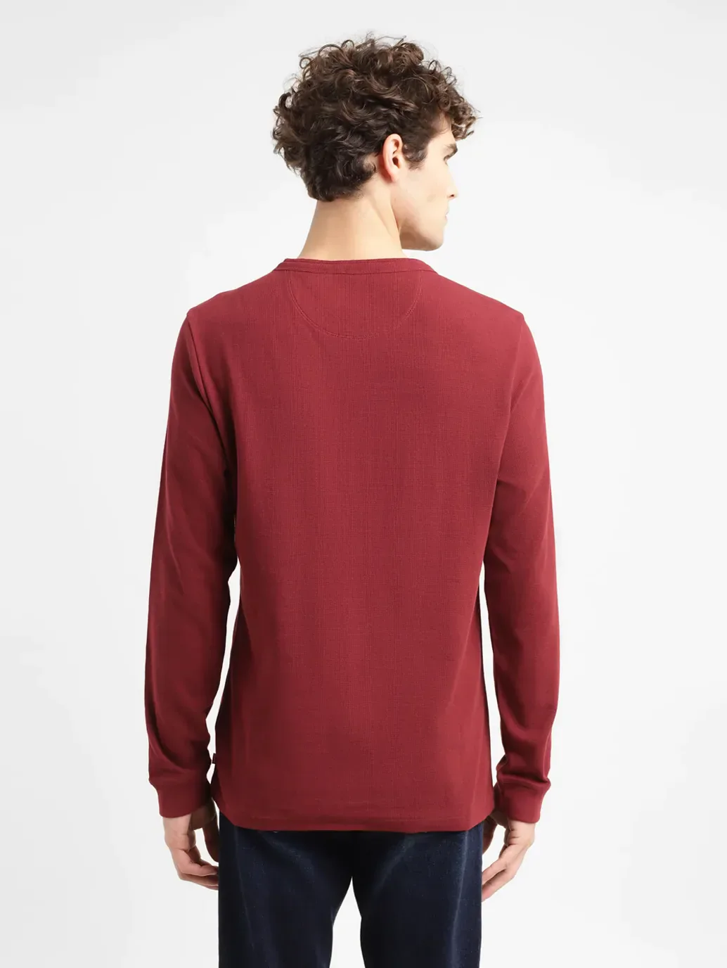 Men's Solid Slim Fit T-shirt - Image 3