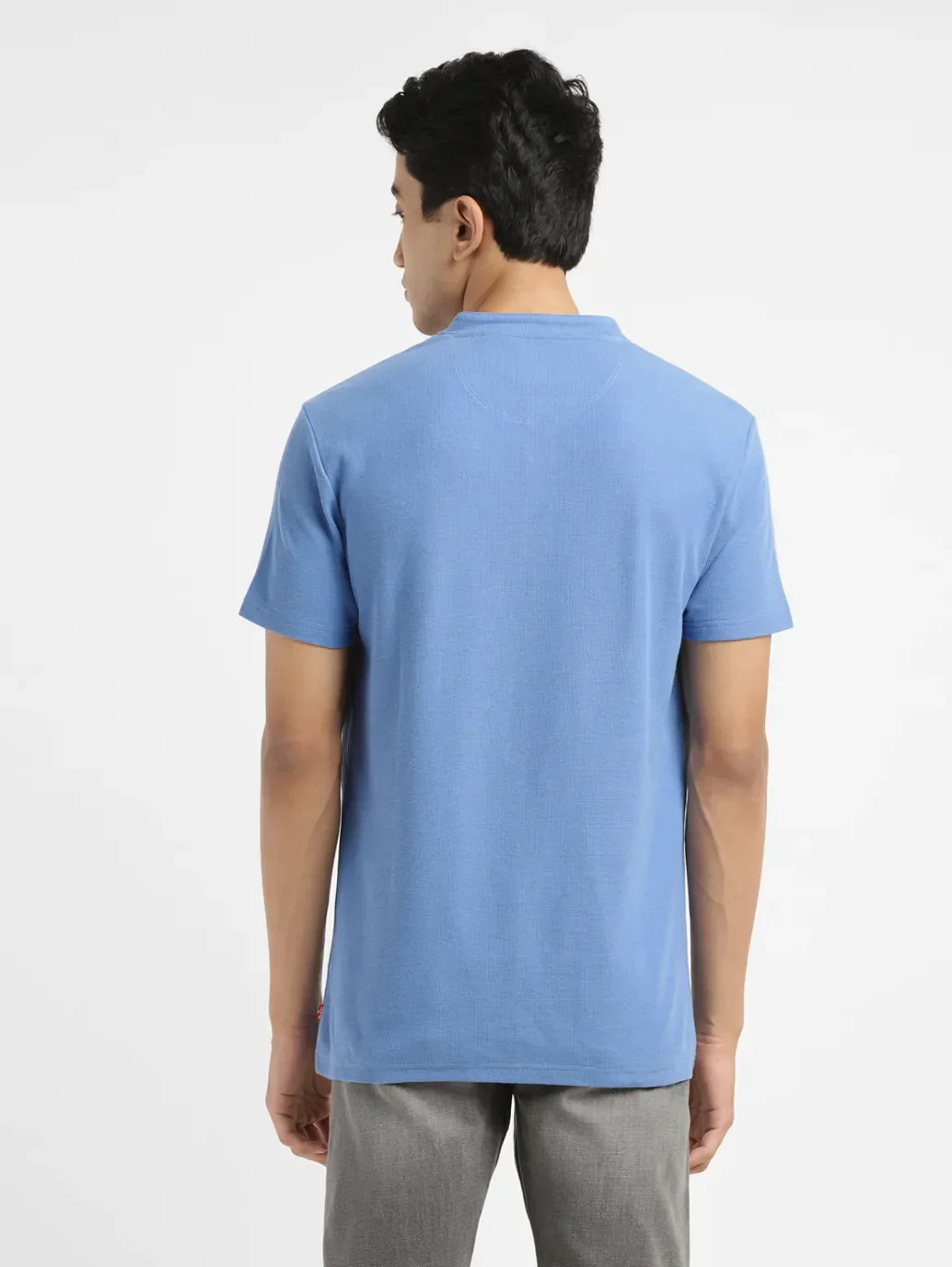 Men's Solid Slim Fit T-shirt - Image 3