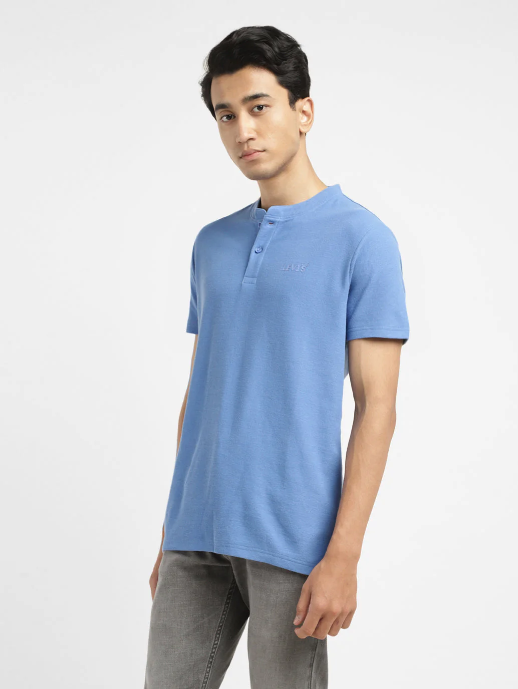 Men's Solid Slim Fit T-shirt - Image 5