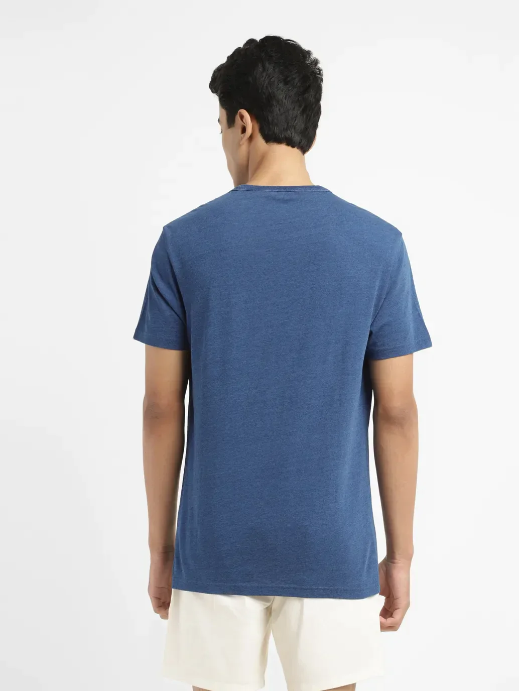 Men's Solid Slim Fit T-shirt - Image 3