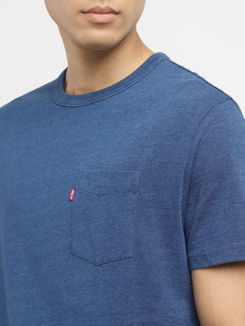 Men's Solid Slim Fit T-shirt - Image 5