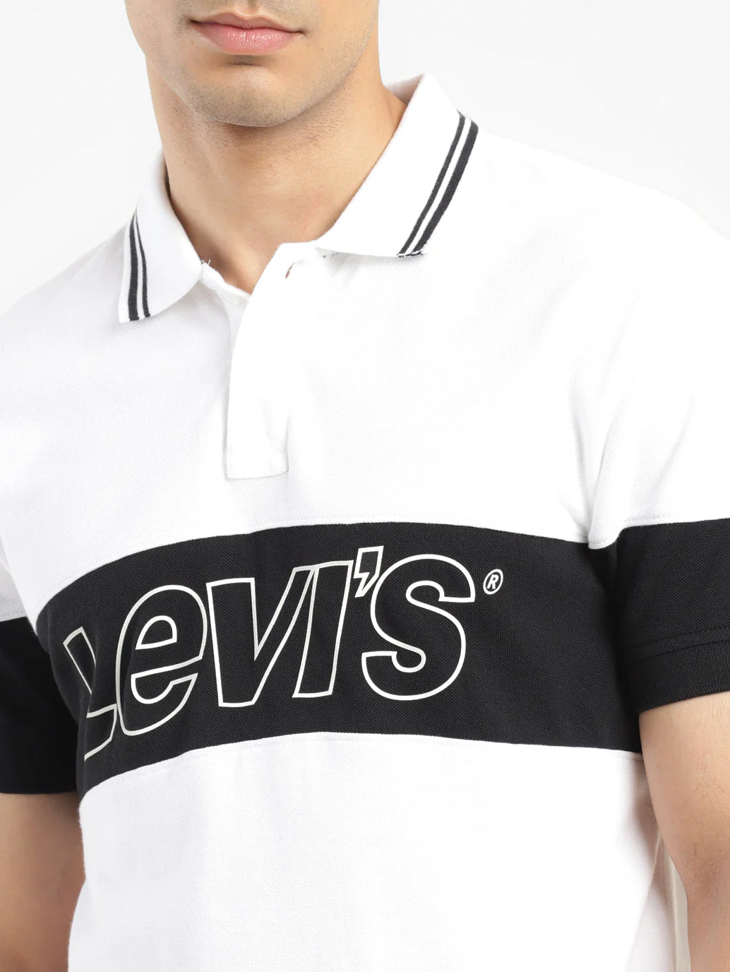 Men's Colorblock Polo T-shirt - Image 5