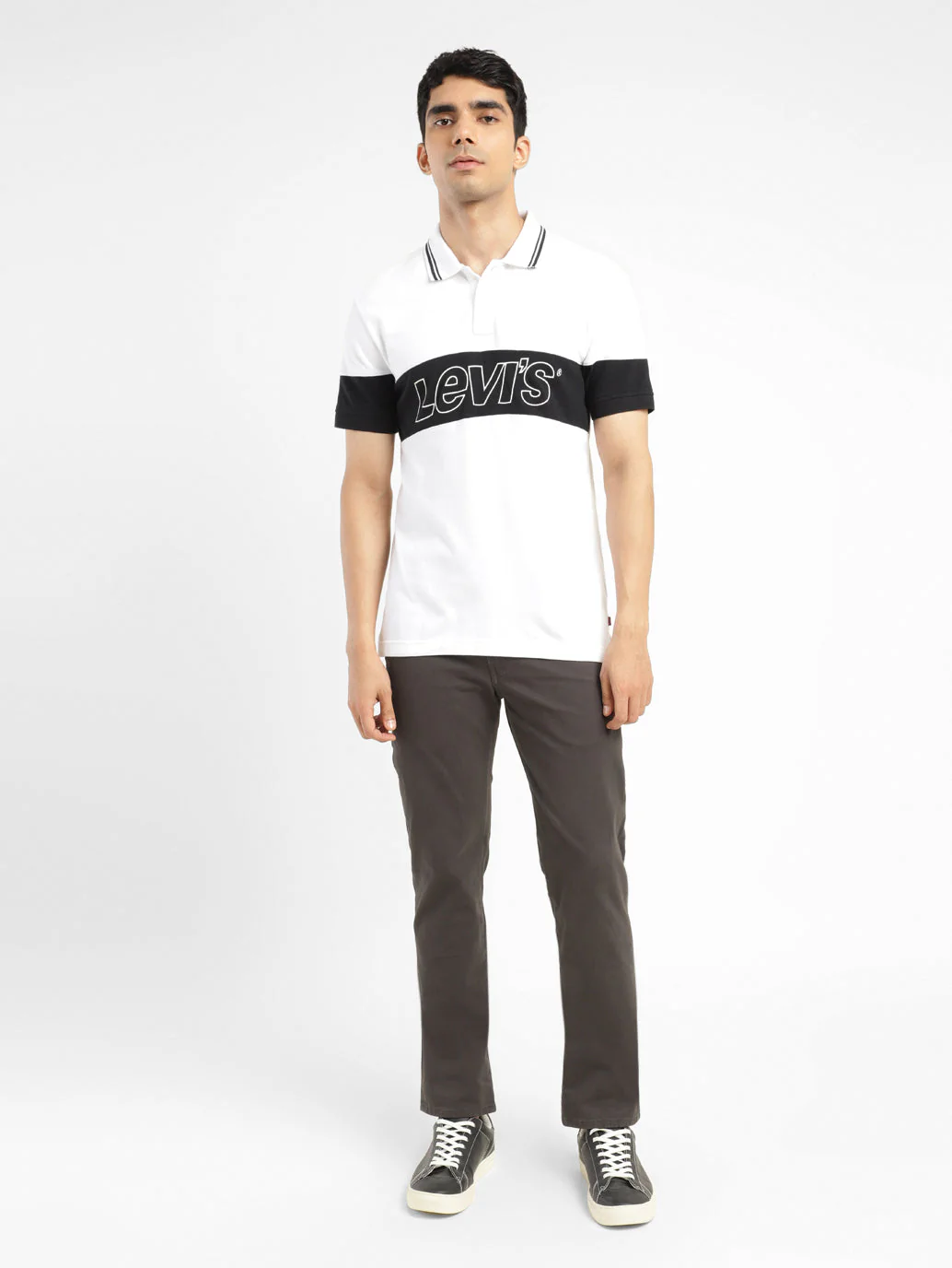 Men's Colorblock Polo T-shirt - Image 6