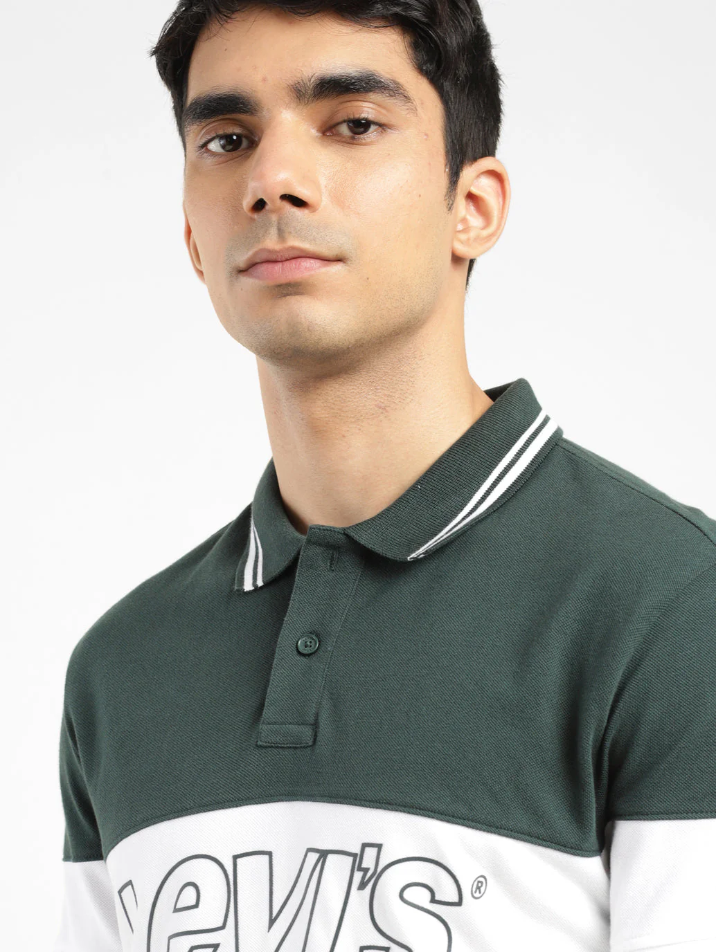 Men's Colorblock Polo T-shirt - Image 5